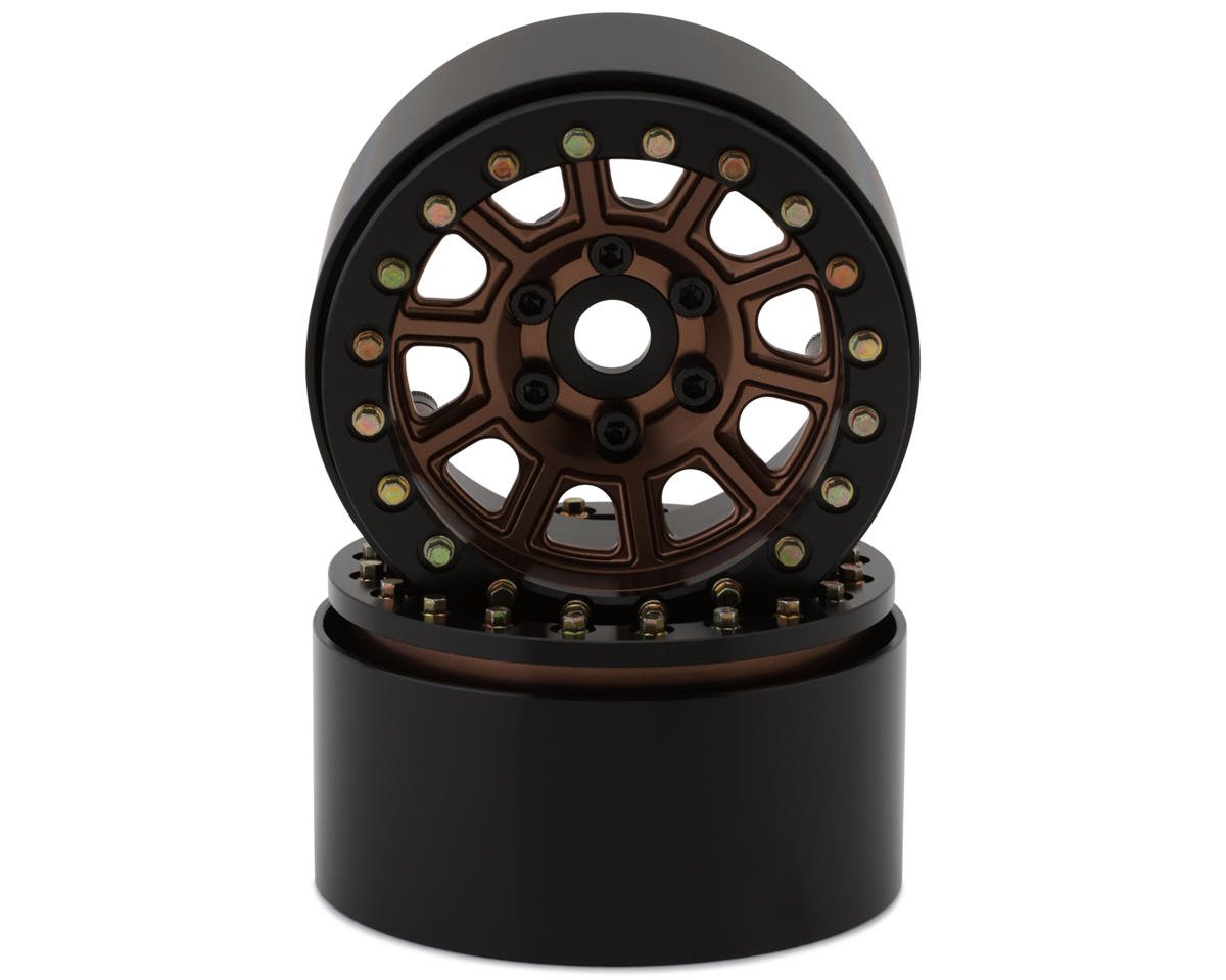 SSD RC 1.9” Dominator Beadlock Wheels (Bronze) (2)