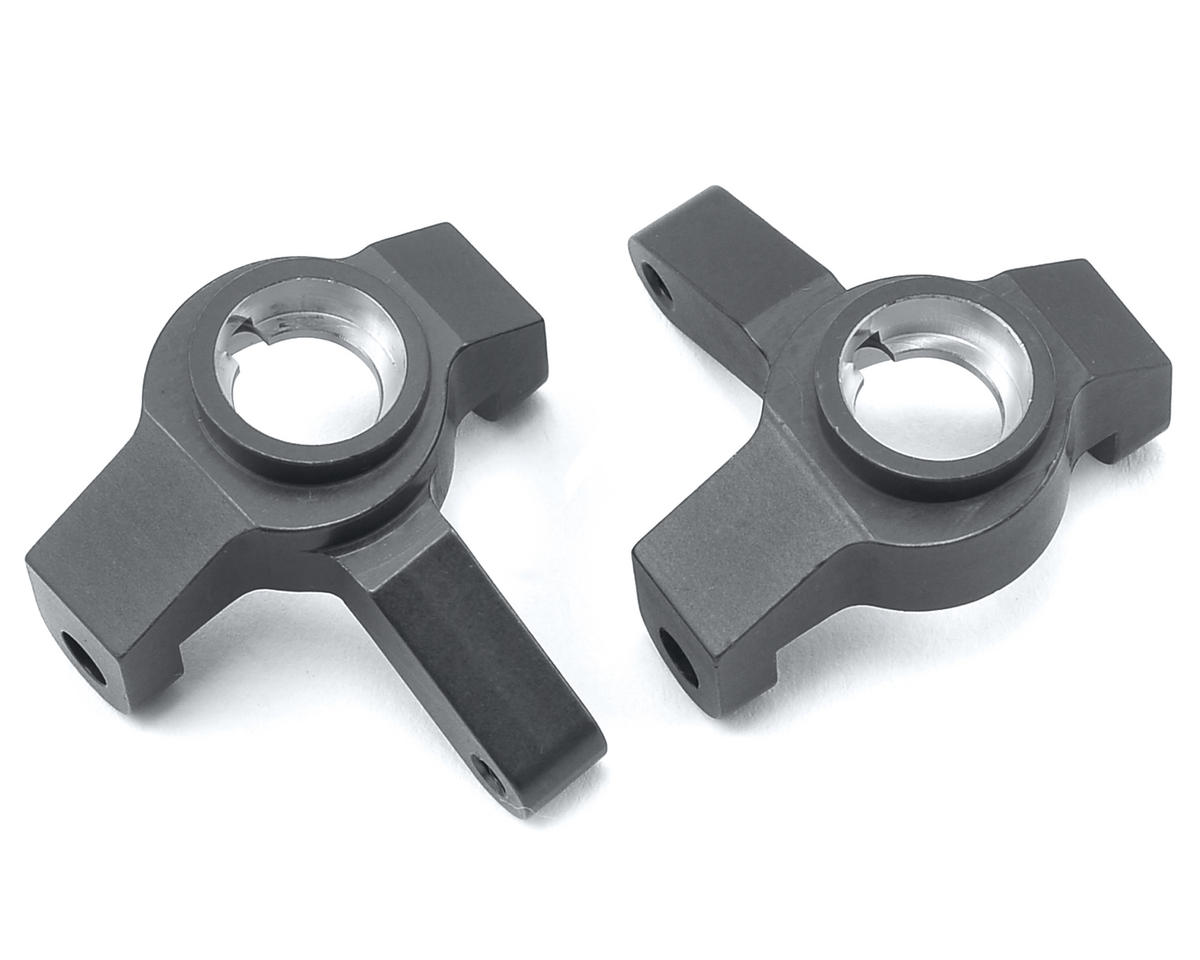 ST Racing Concepts SCX10 II Aluminum Steering Knuckles (Gun Metal)