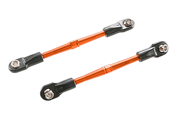 59 mm Orange Aluminum Toe Links (2)