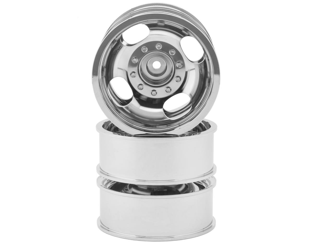 RC4WD 1/10 Hauler 2.6" Rear Crawler Dually Wheels (Chrome) (2)