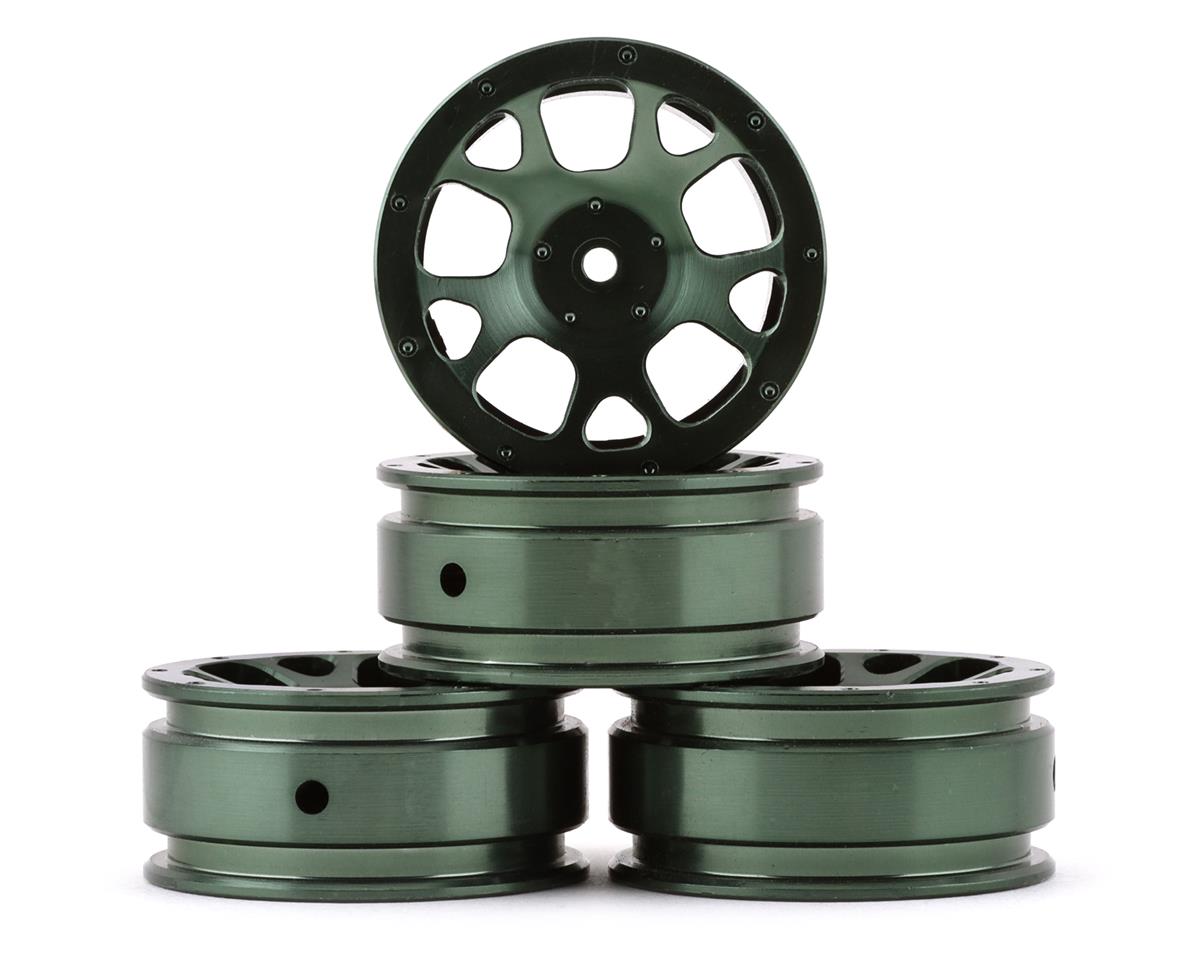 NEXX Racing SCX24 1.0" Aluminum Wheels (Type 3) (Green) (4)