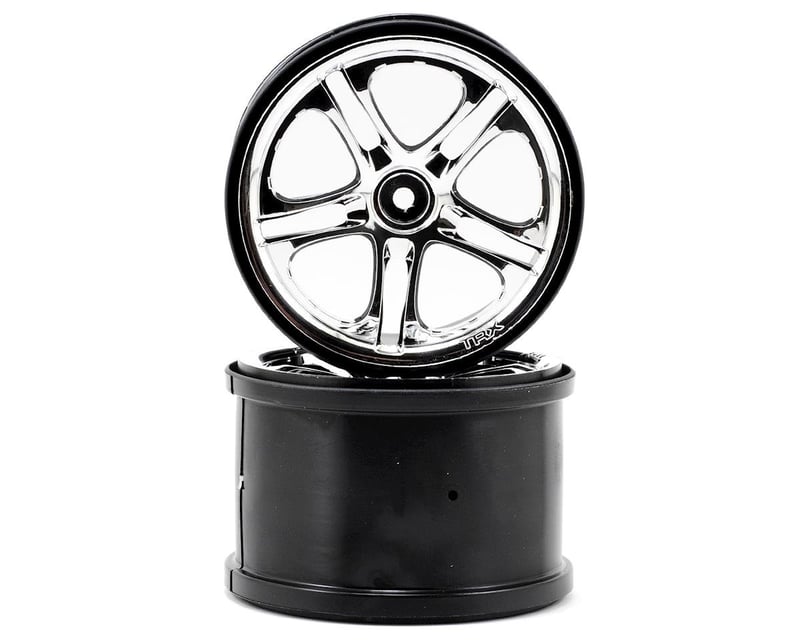 Split-Spoke 3.8" Chrome Wheels (2)