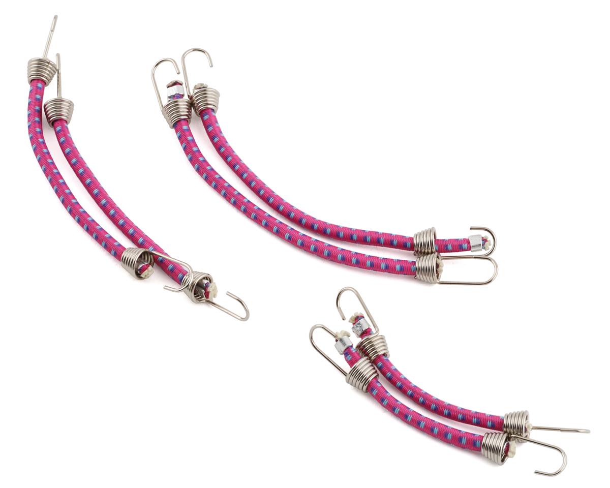 Hot Racing 1/10 Scale Bungee Cord Set (Purple/Blue) (6)