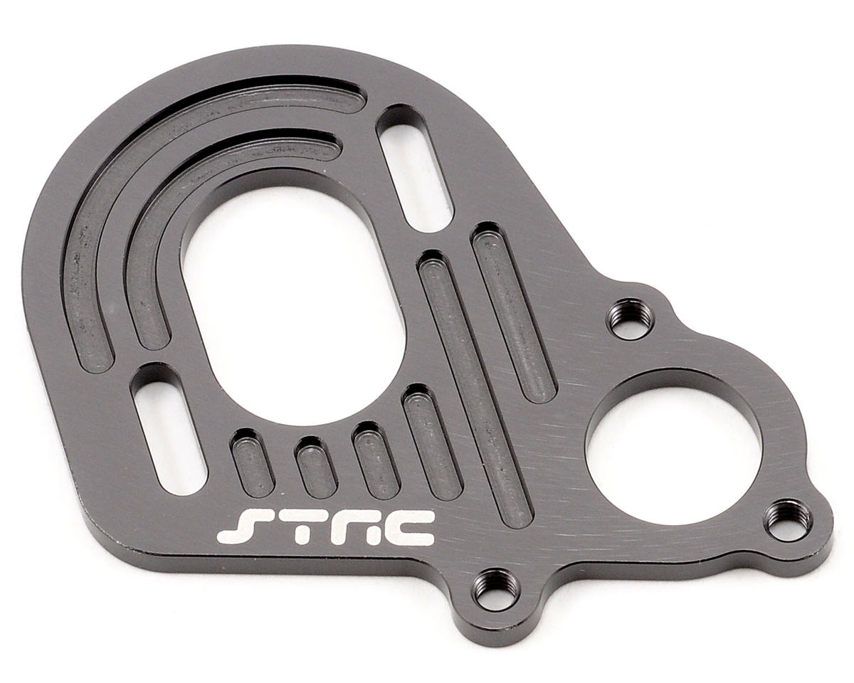 ST Racing Concepts Aluminum Motor Plate (Gun Metal)