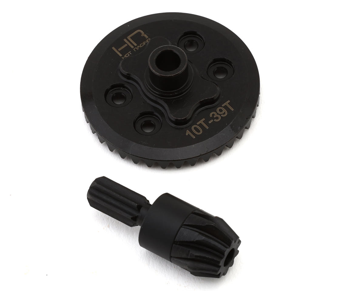 Hot Racing Traxxas® Mini Maxx® Steel Helical Differential Ring & Pinion Gear