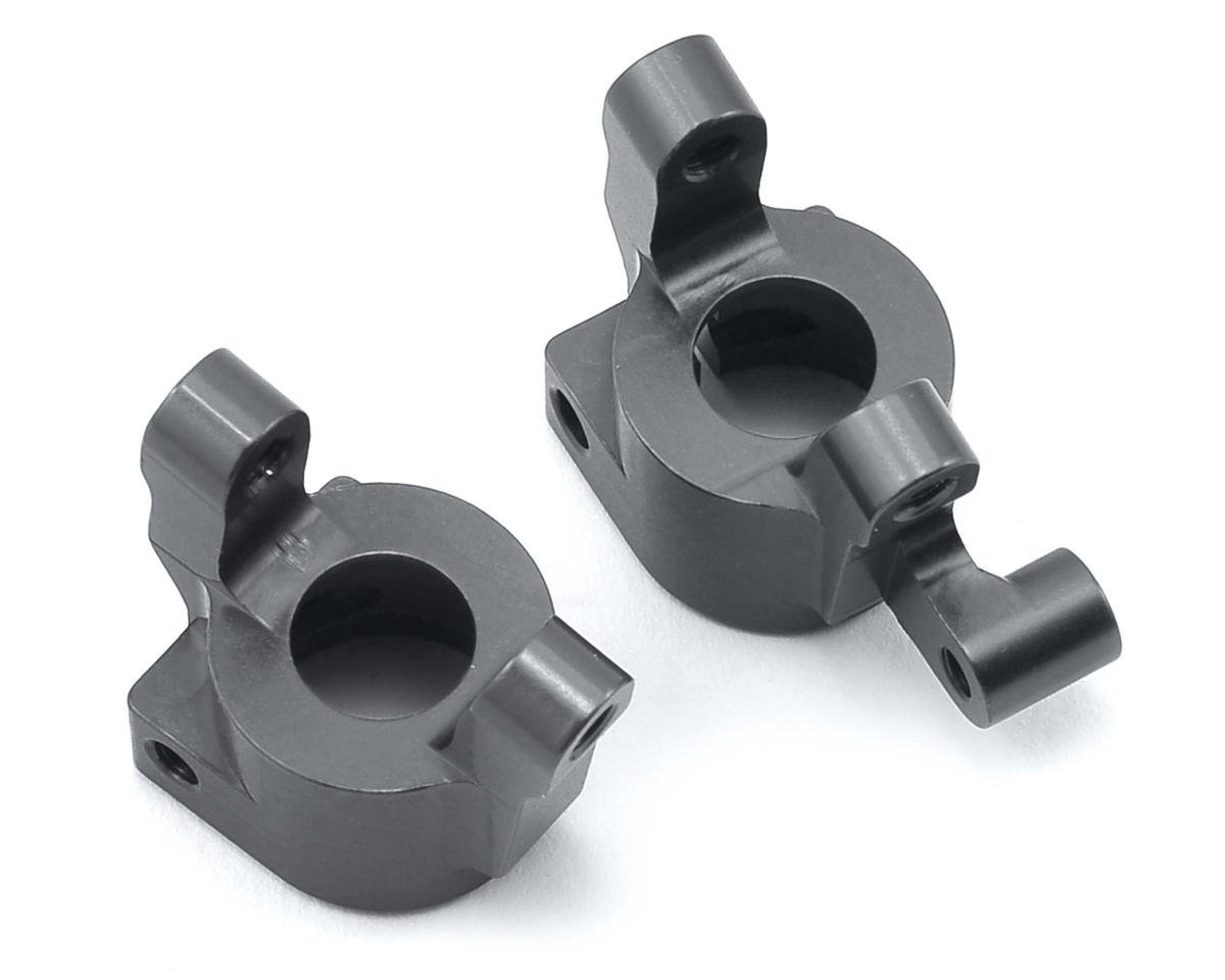 ST Racing Concepts SCX10 II Aluminum Front C-Hubs (2) (Gun Metal)