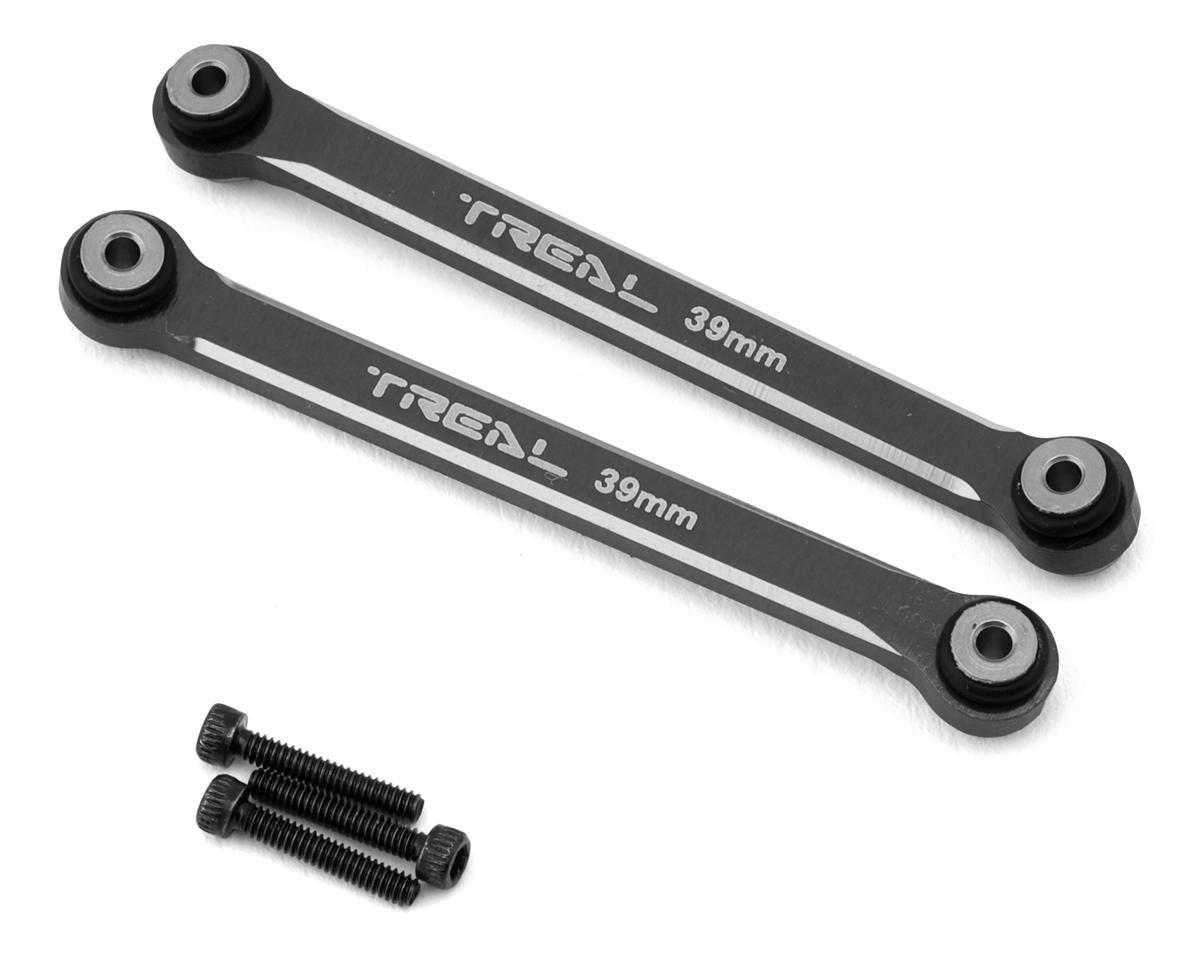 Treal Hobby Axial SCX24 Aluminum 4-Link Conversion (Grey) (2) (39mm)