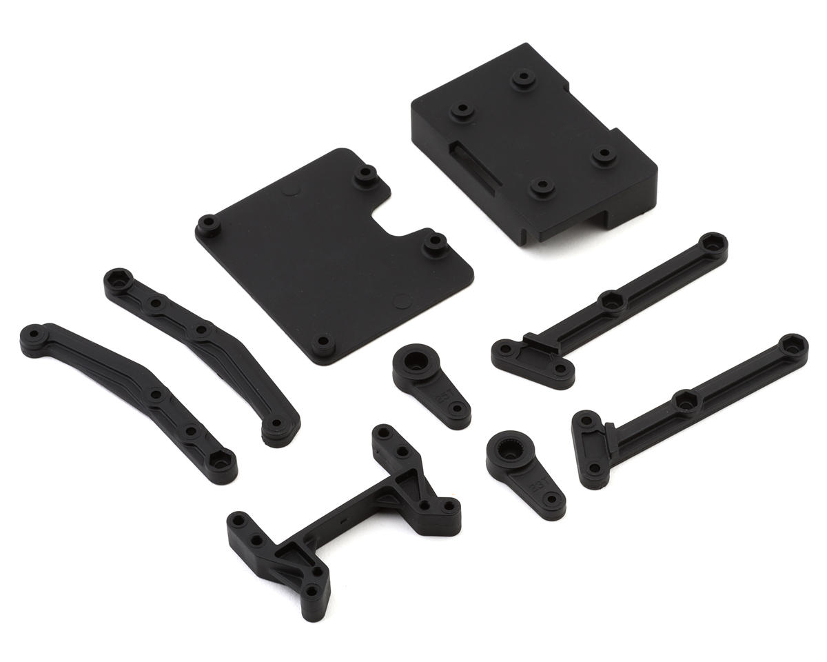 Element RC Enduro12 Battery Tray, Servo Mount & Horns