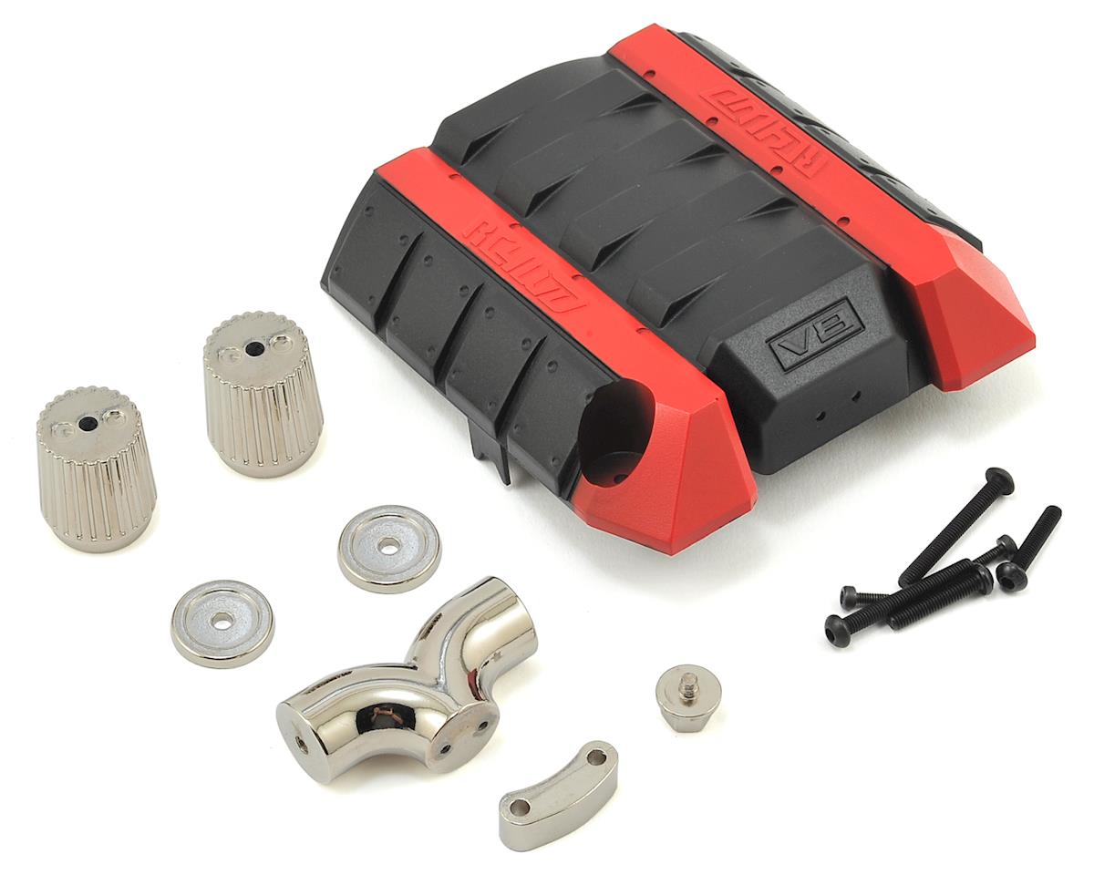RC4WD V8 Engine Cover w/Metal Intake Set (for R3 Transmission)