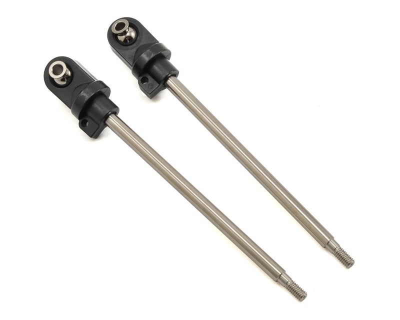 110 mm Chrome Long GTX Shock Shafts (2)