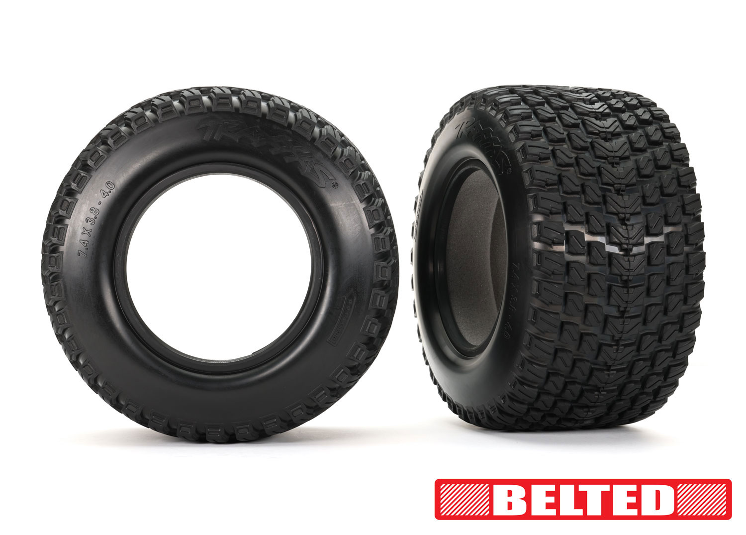 Belted Gravix Tires w/ Inserts (2)