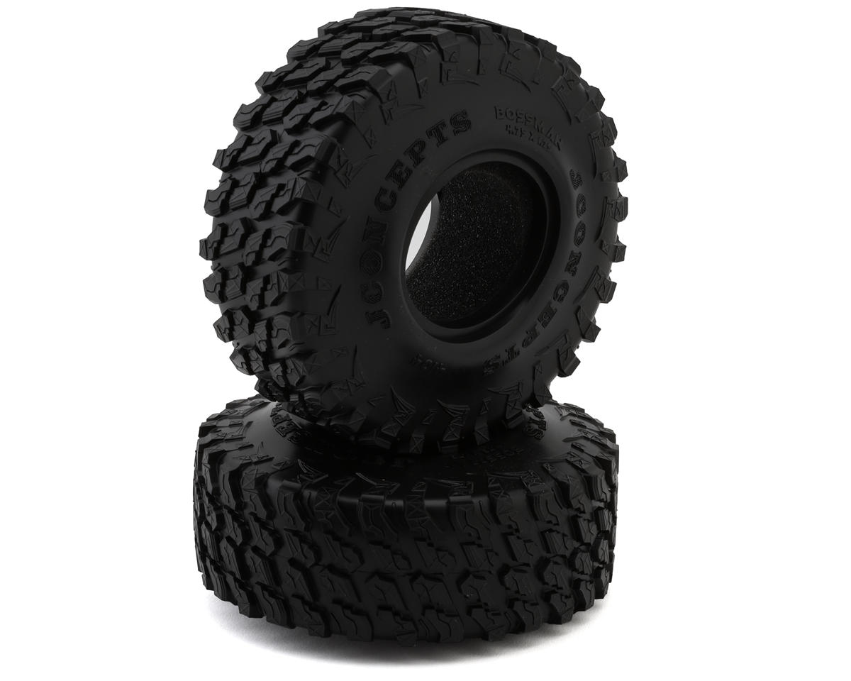 JConcepts Bossman 1.9" Rock Crawler Tires (2) (Green)