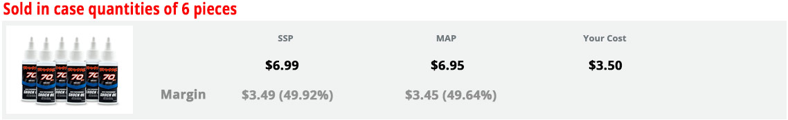 70-wt (900 cSt) Silicone Shock Oil (2 fl.oz)