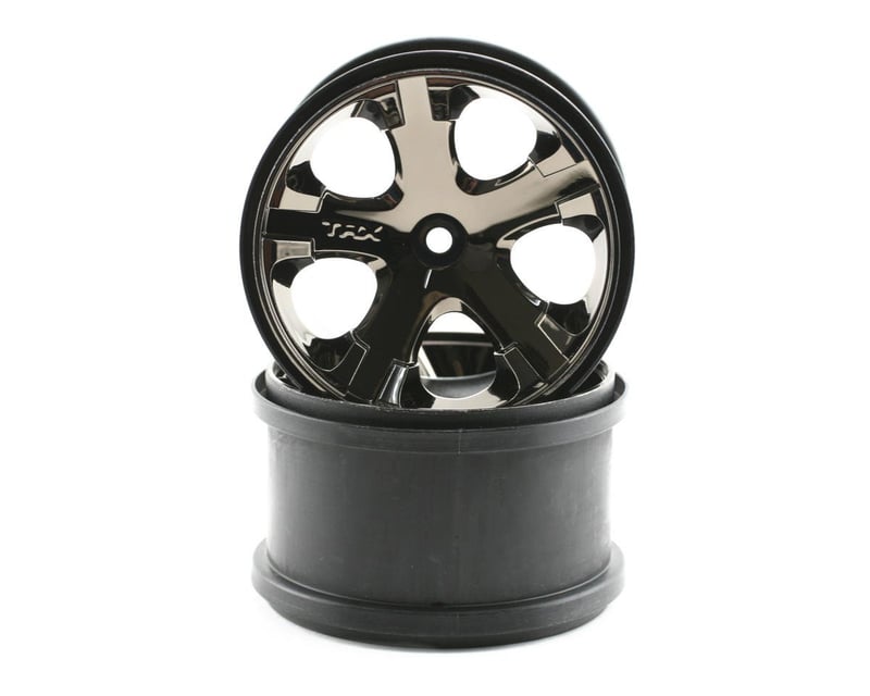 All-Star 2.8" Black Chrome Wheels (2)