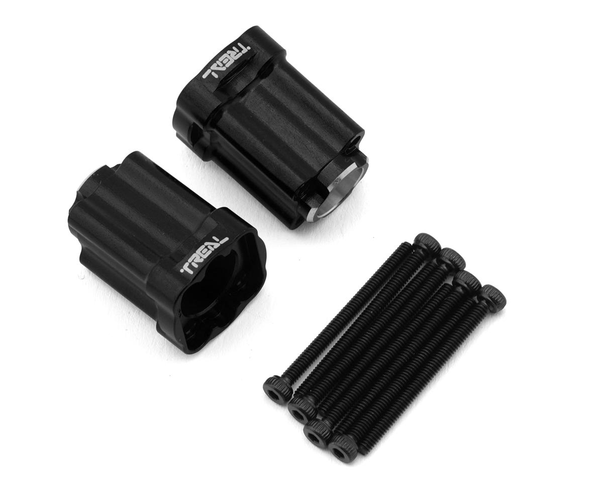 Treal Hobby Losi® Mini LMT 7075 Aluminum Rear Hub Axle Mounts (3°)