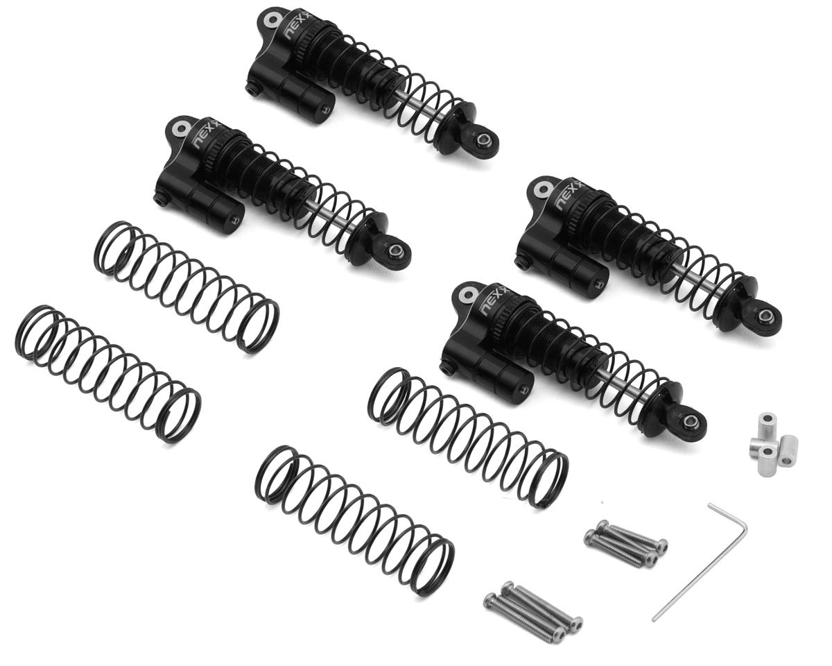 NEXX Racing Losi® Mini LMT 65mm Aluminum Oil-Filled Threaded Reservoir Shocks