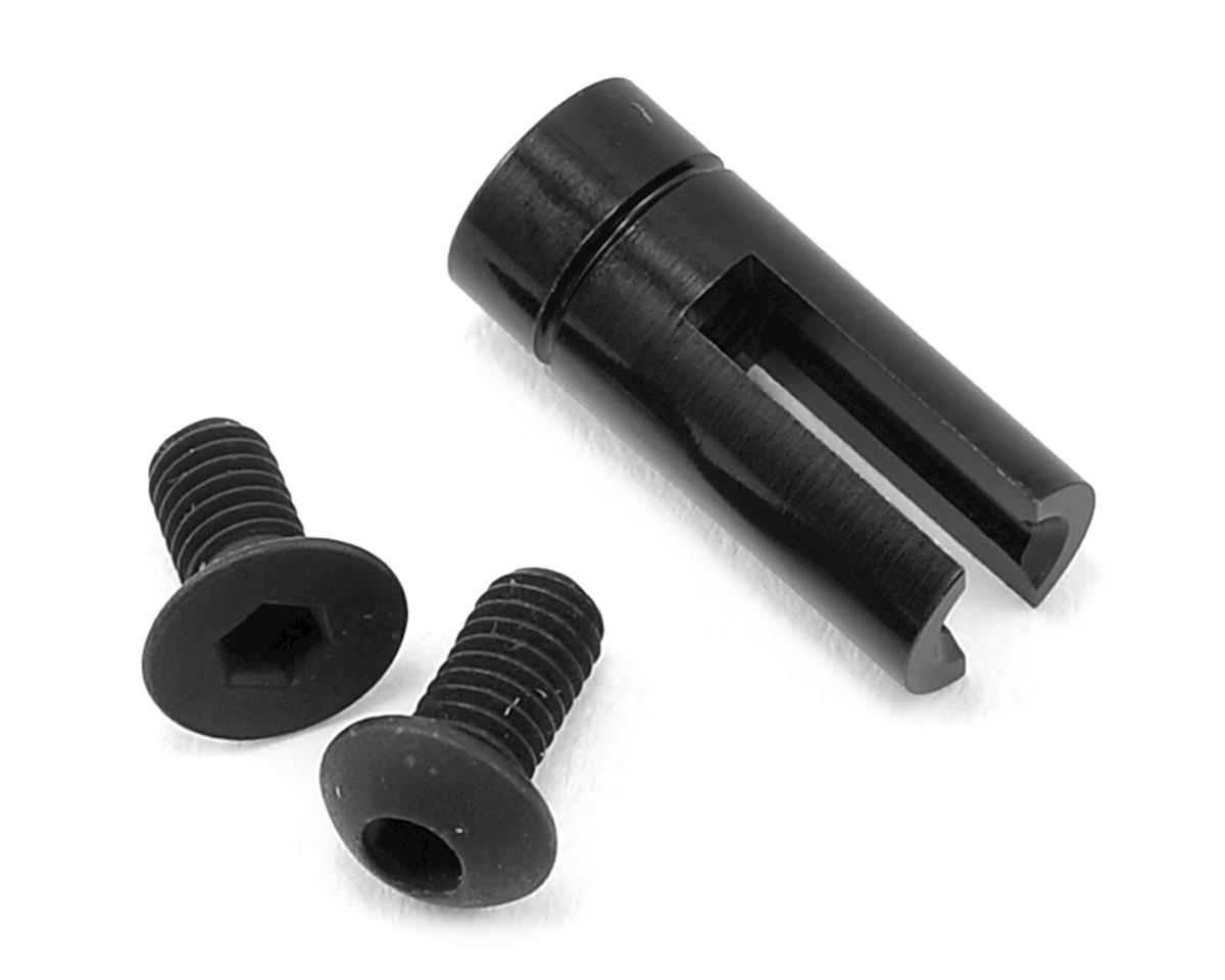 MST Alum. antenna pipe mount (black)