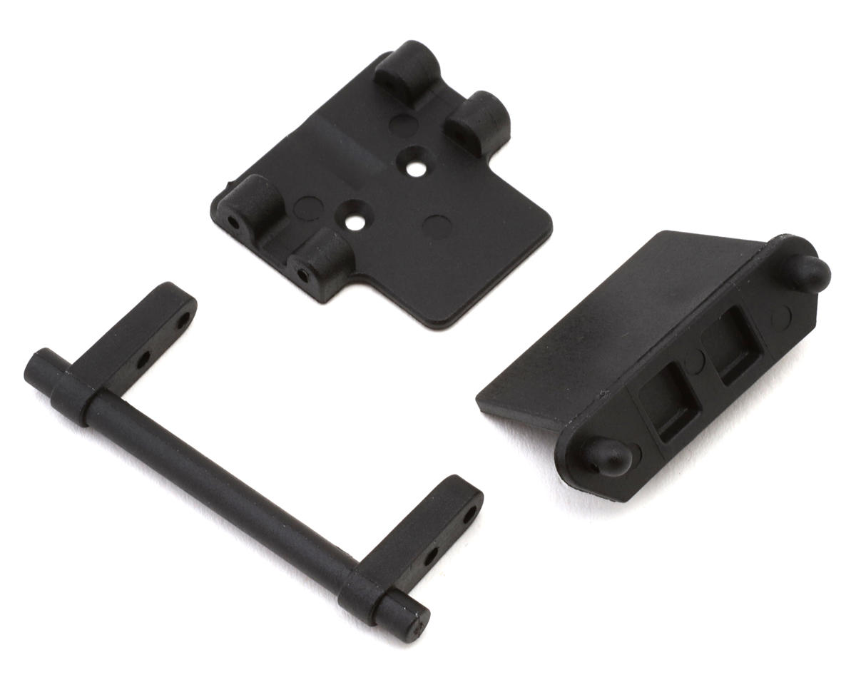 Redcat Ascent-18 Apex Rear Bumper & ESC Plate Set