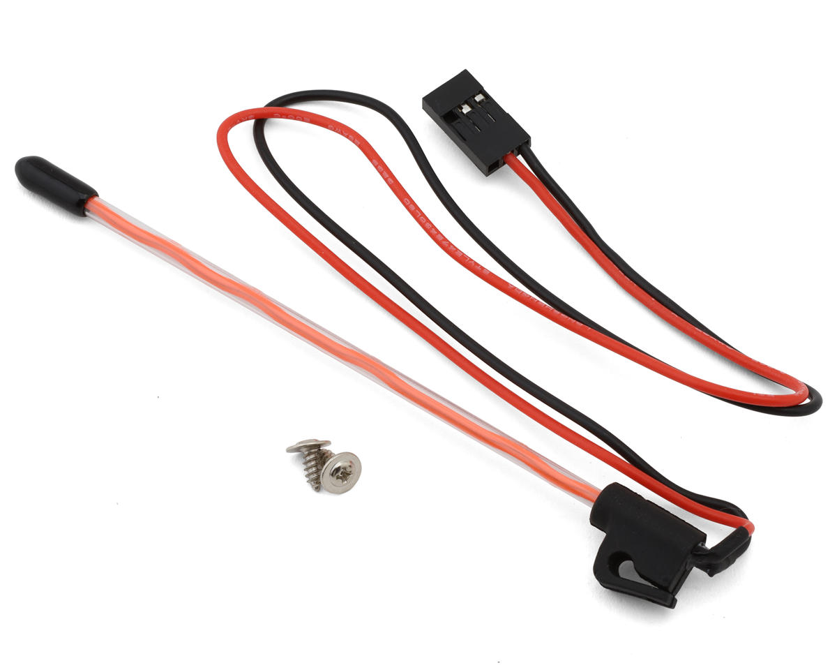 Injora Micro Crawler LED Whip Light (Red) (Side Fixed)