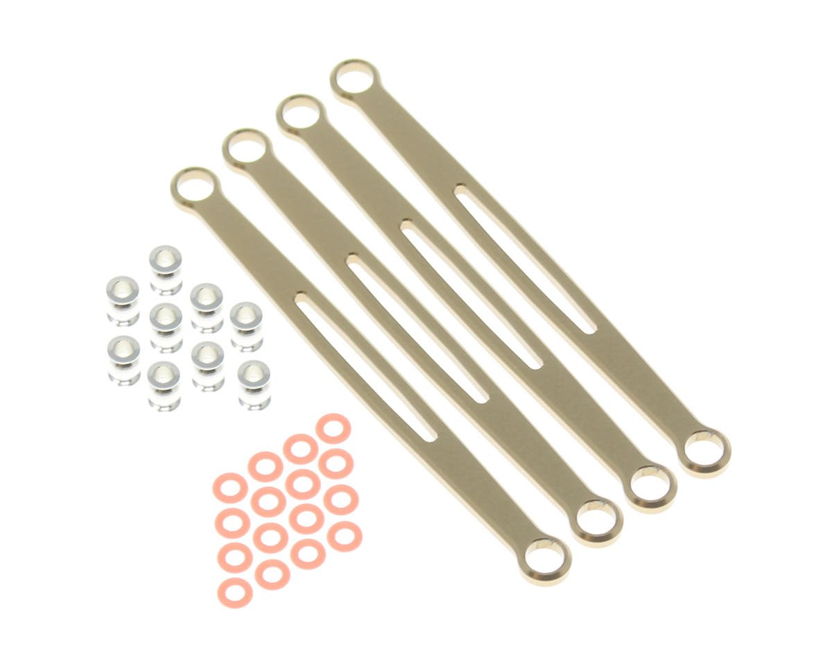 Redcat Ascent-18 Aluminum Rear Upper & Lower Links (Bronze) (4)