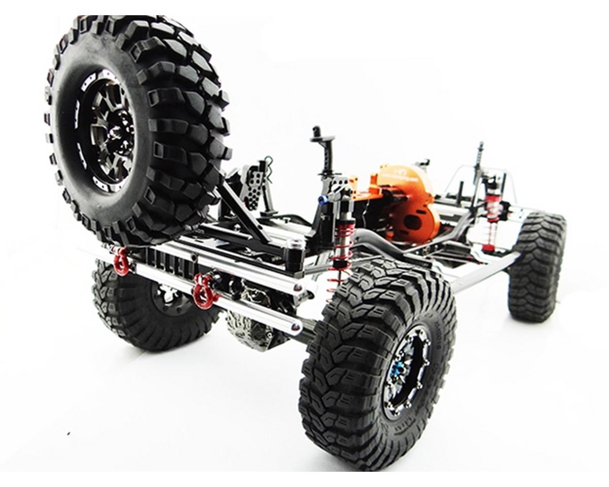 Hot Racing Aluminum Rear Bumper Tires Carrier SCX10 II