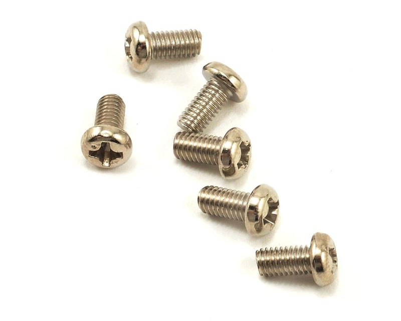 Round-Head Machine Screws 3x6 mm (6)