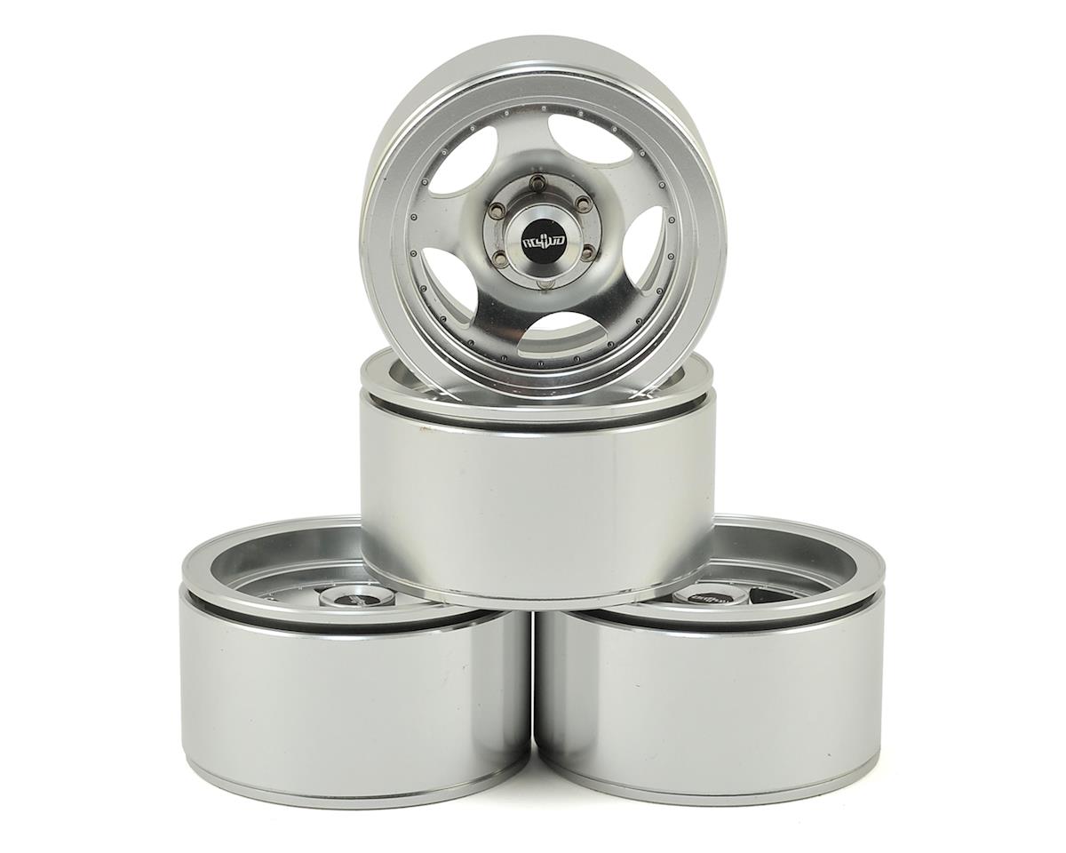 RC4WD Breaker 1.9" Aluminum Beadlock Wheels (Silver) (4)