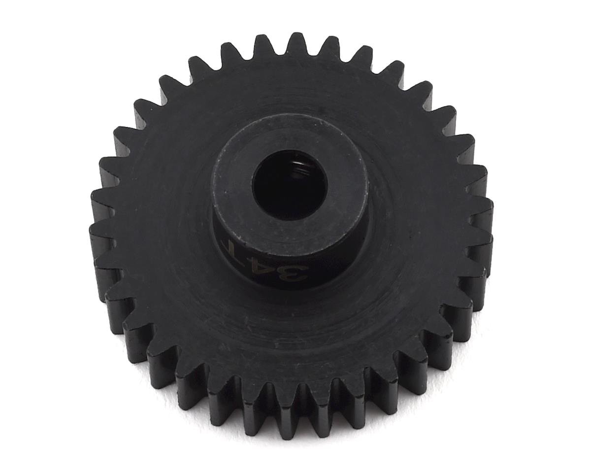 Hot Racing 32P Steel Pinion Gear with 5mm Bore for Traxxas UDR (34T)