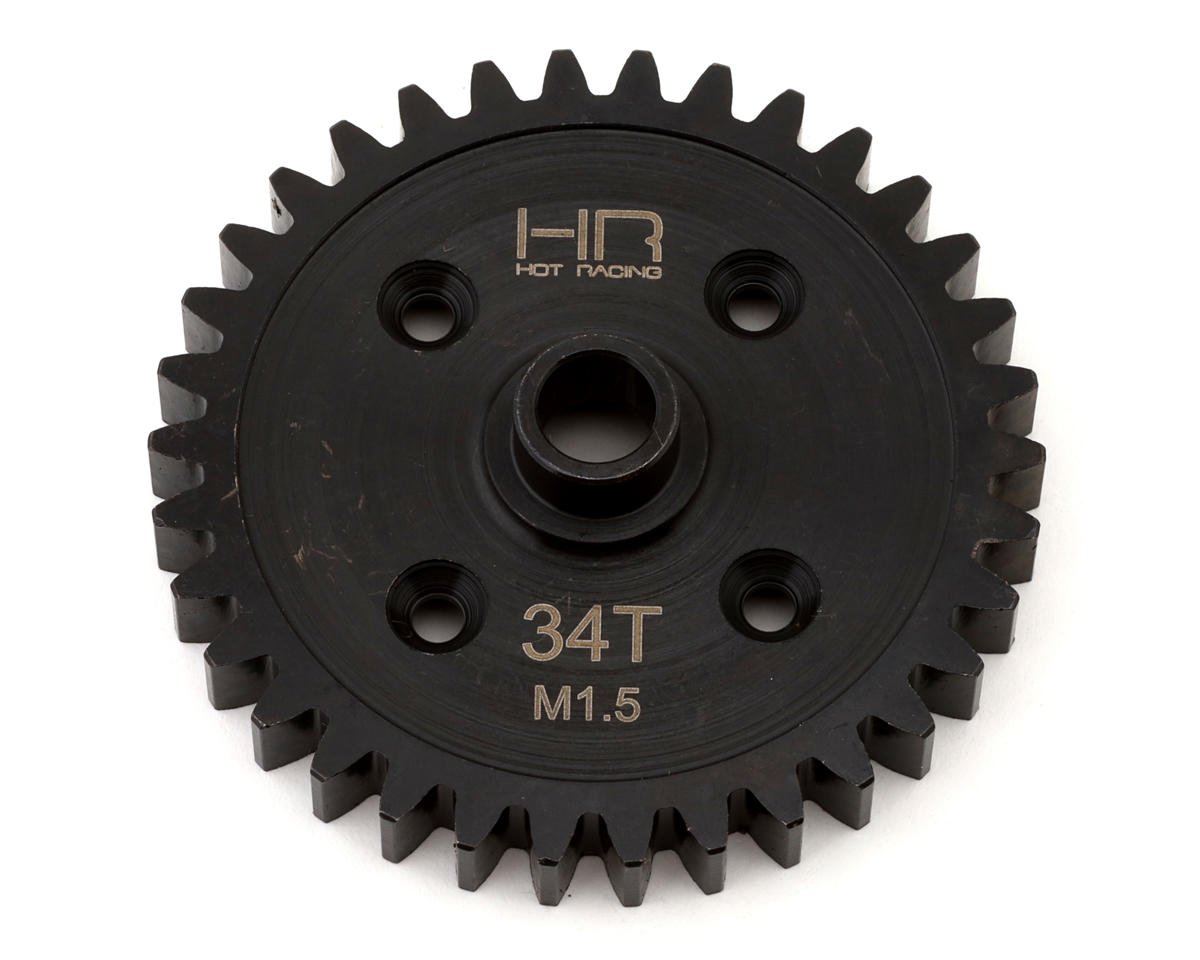 Hot Racing 1.5 Mod Steel Spur Gear for Traxxas Sledge (34T)