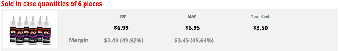 80-wt (1,000 cSt) Silicone Shock Oil (2 fl.oz)