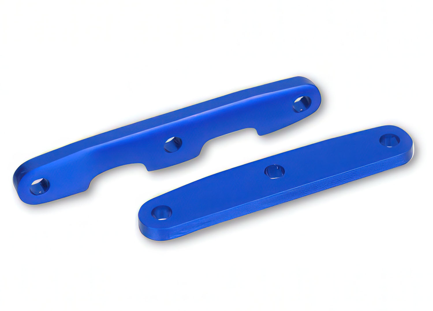Blue Aluminum Tie Bars (F&R)