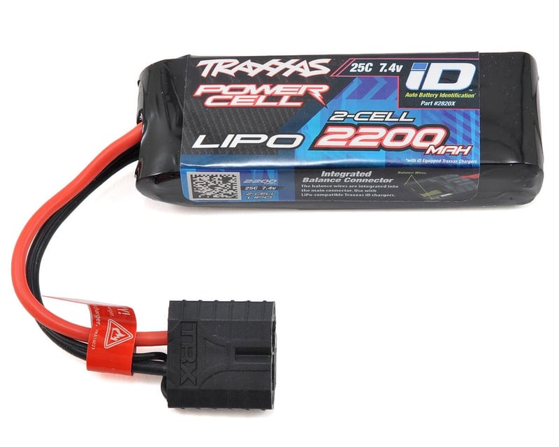 2200 mAh 7.4 Volt 2-Cell LiPo Battery