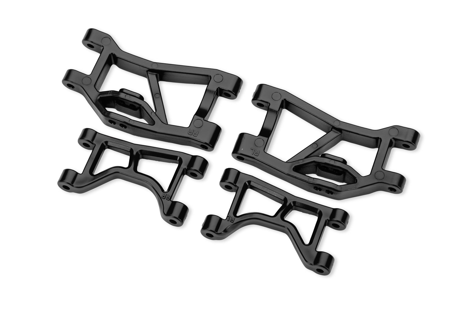 Black Rear Upper & Lower Suspension Arms (L&R)