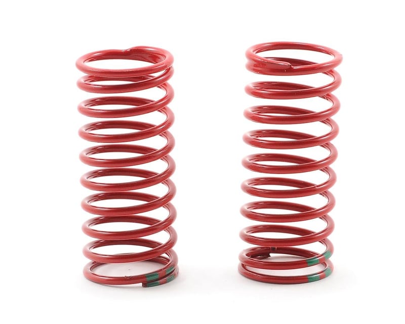 1/10 GTR Springs (1.8-Rate Dbl Green Stripe) (2)