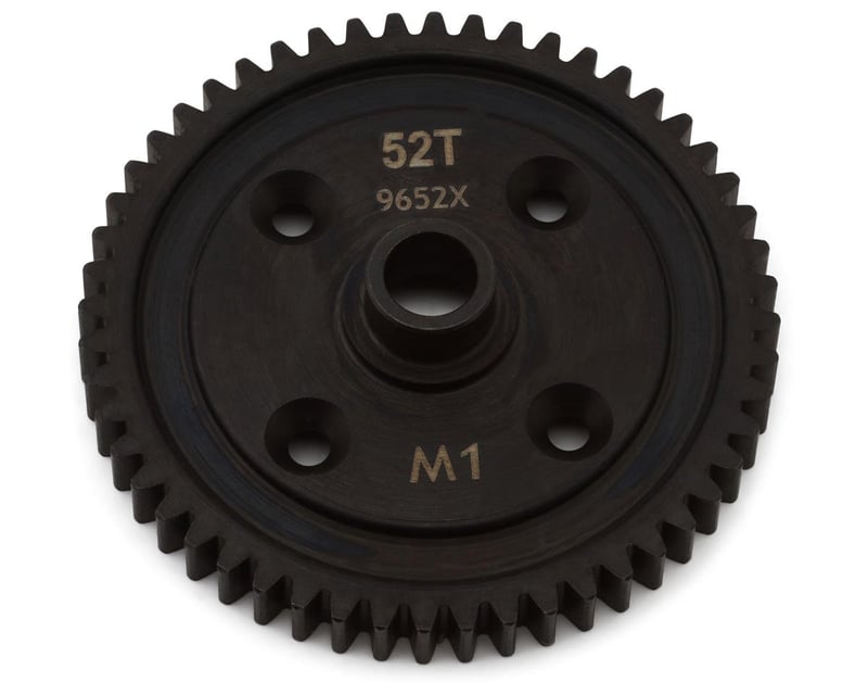 52-Tooth Machined Steel Spur Gear (1.0 Mod)