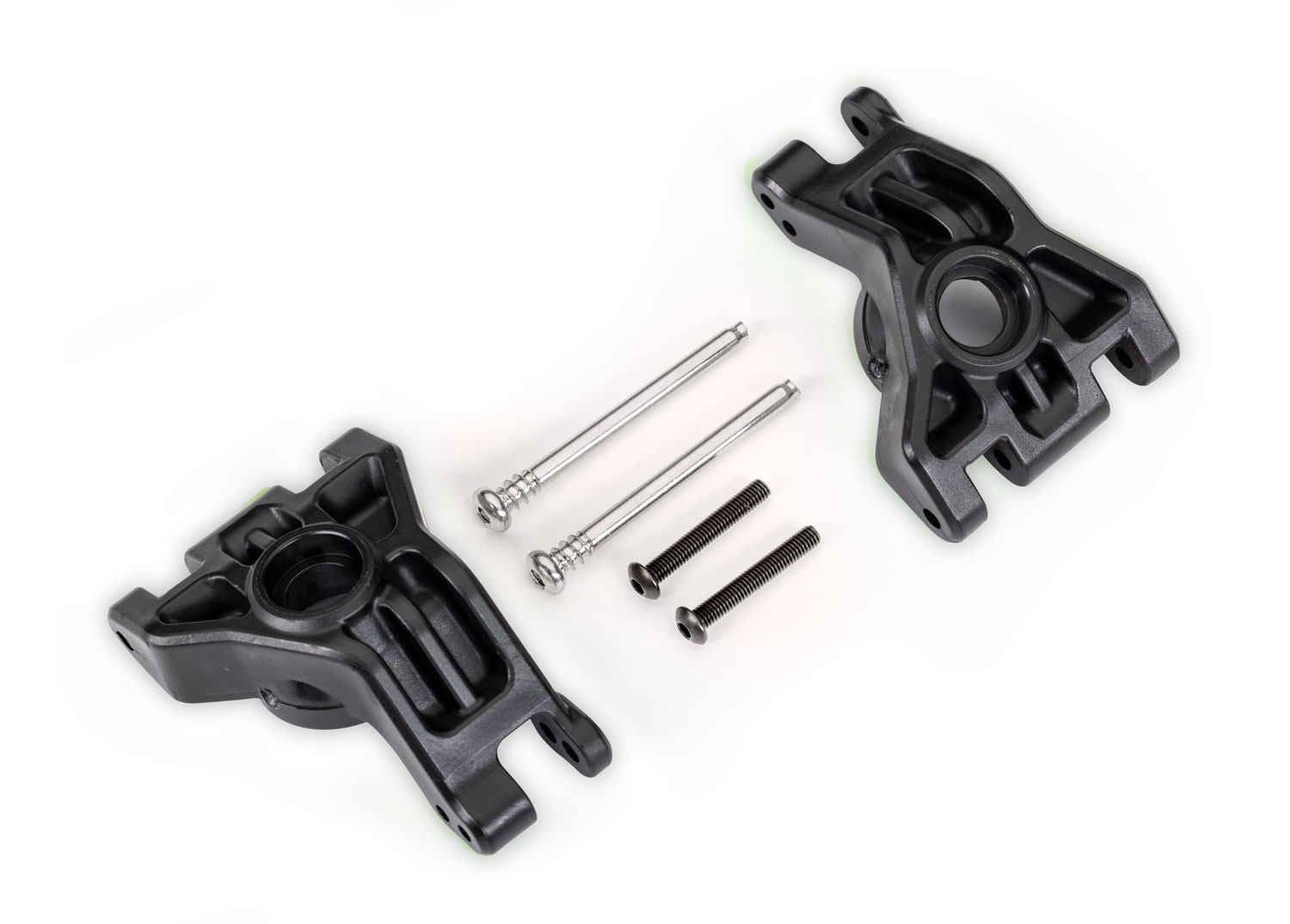 Black Extreme HD Stub Axle Carriers & Hardware (L&R)