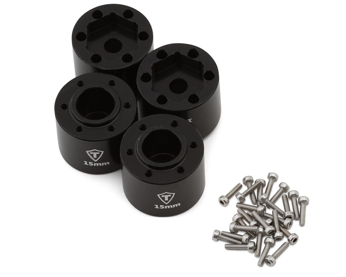 Treal Hobby Losi® Mini LMT 7075 Aluminum Extended Wheel Hex Hubs