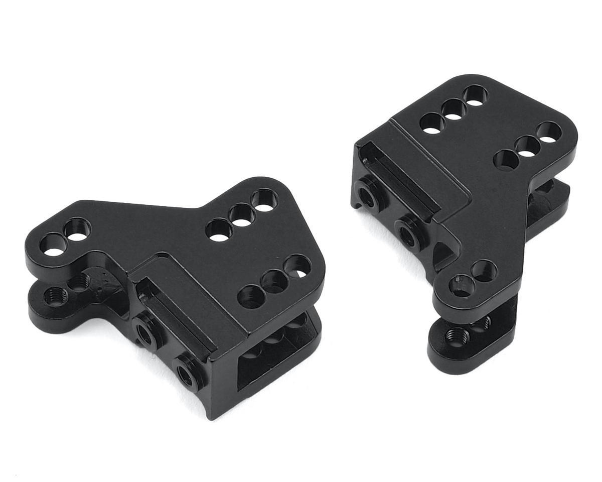 ST Racing Concepts RR10/Wraith Aluminum Lower Shock Mount (2) (Black)