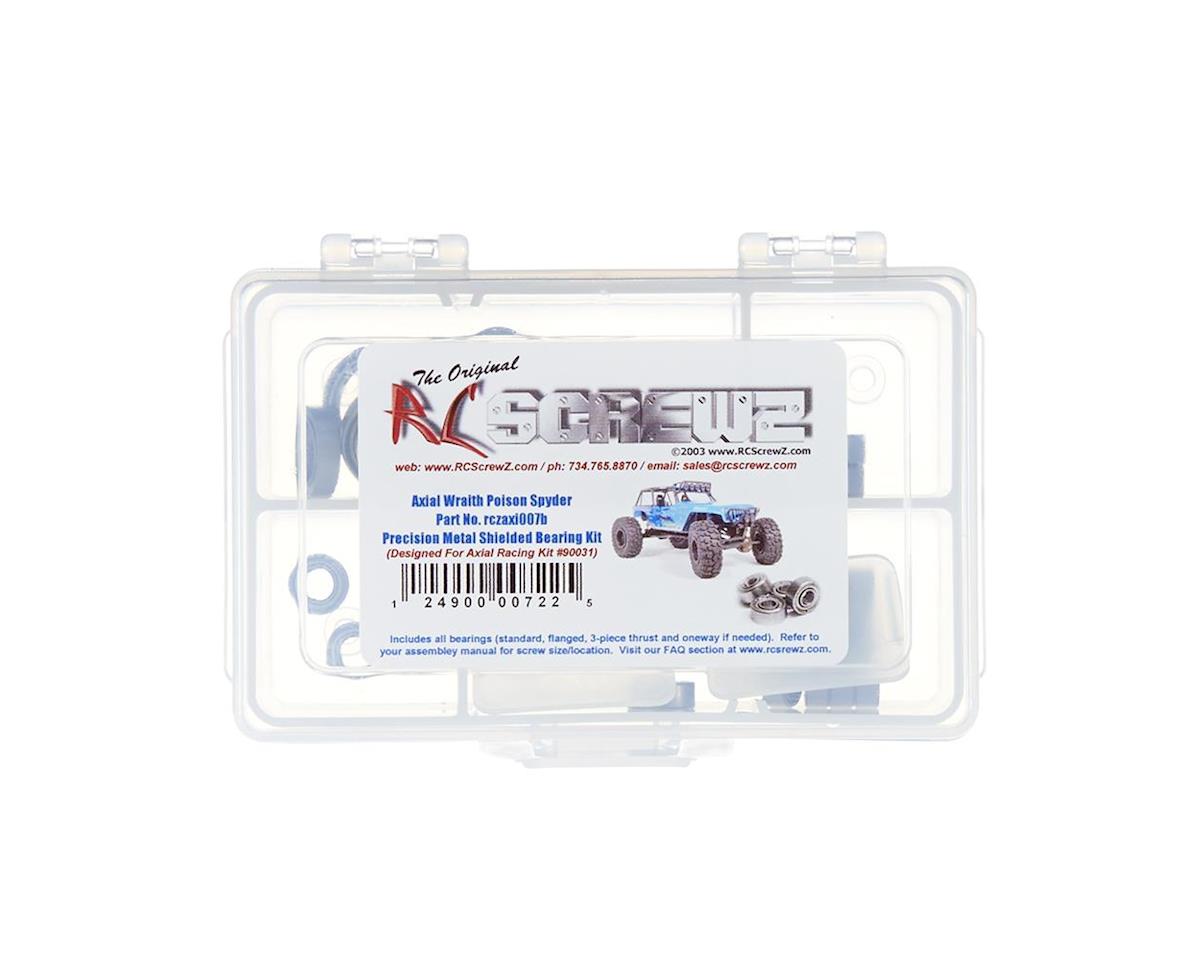 RC Screwz Precision Bearing Kit AXI Wraith Poison Spyder