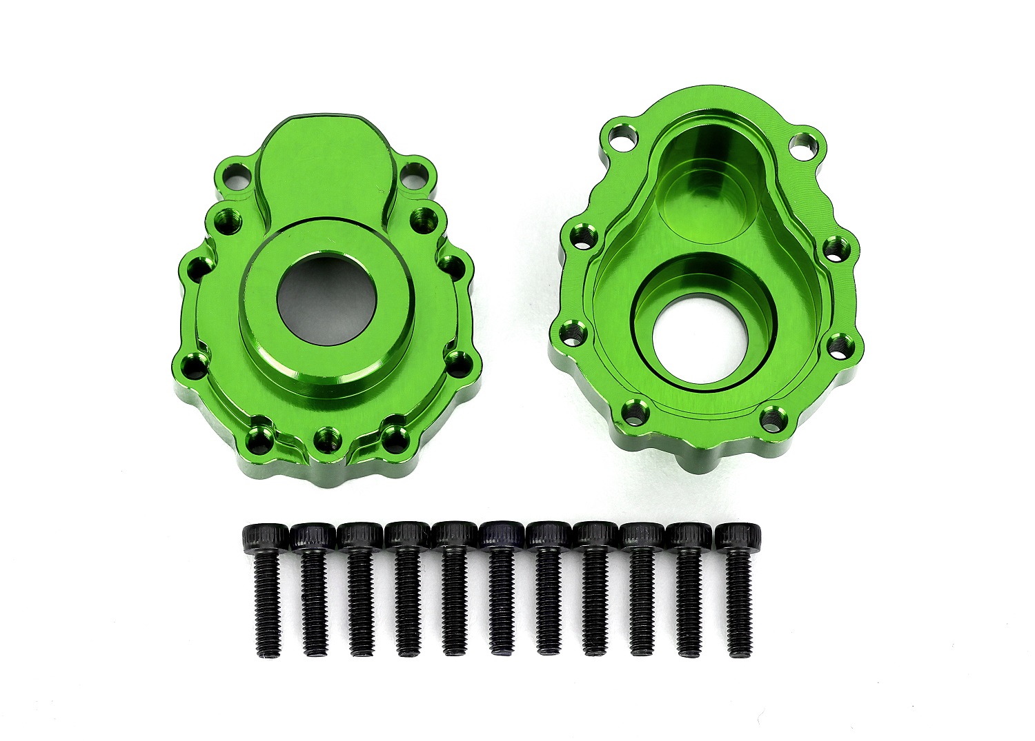 Green Aluminum Outer Portal Housings (2)