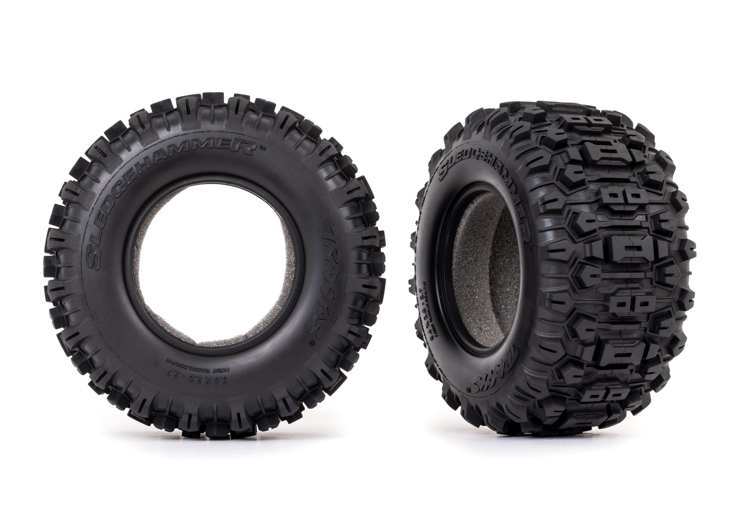 Sledgehammer 2.8" Tires w/ Foam Inserts (2)
