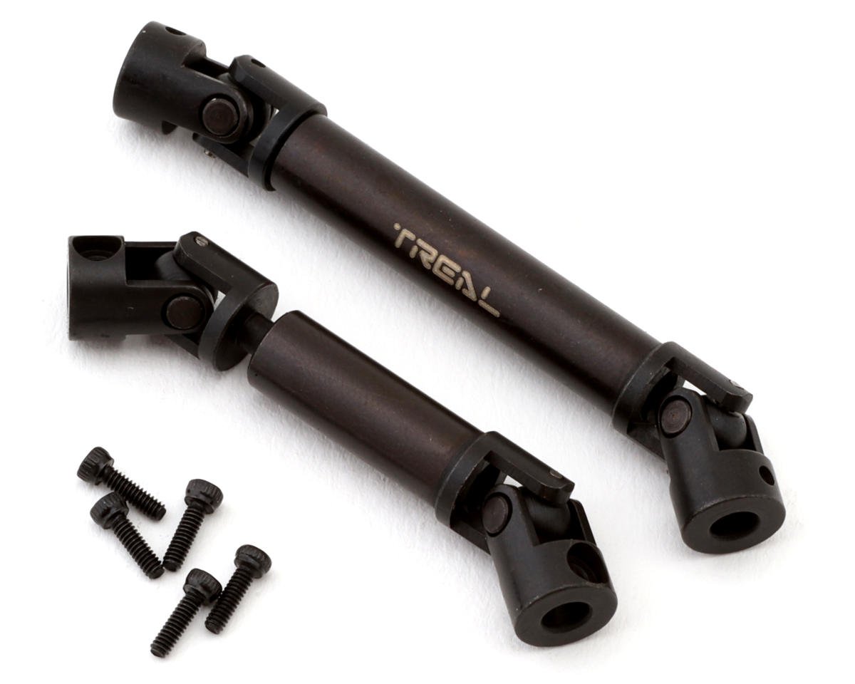Treal Hobby Axial SCX24 Hardened Steel Driveshaft Set