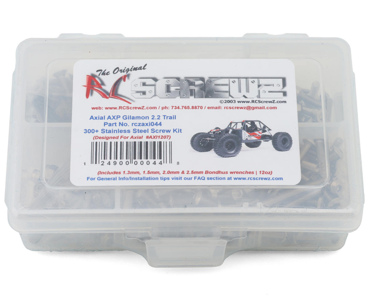 RC Screwz Axial AXP8 Gilamon Stainless Steel Screw Kit