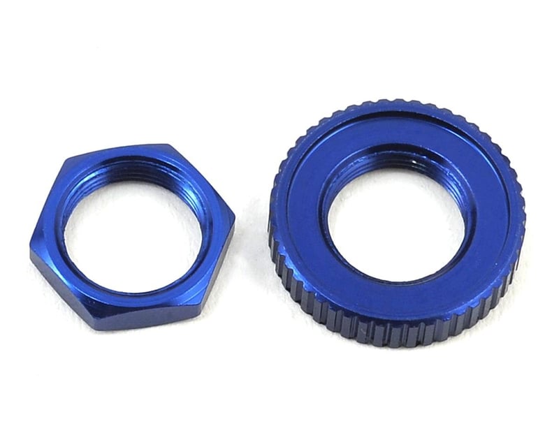 Blue Aluminum Servo Saver Collar and Nut