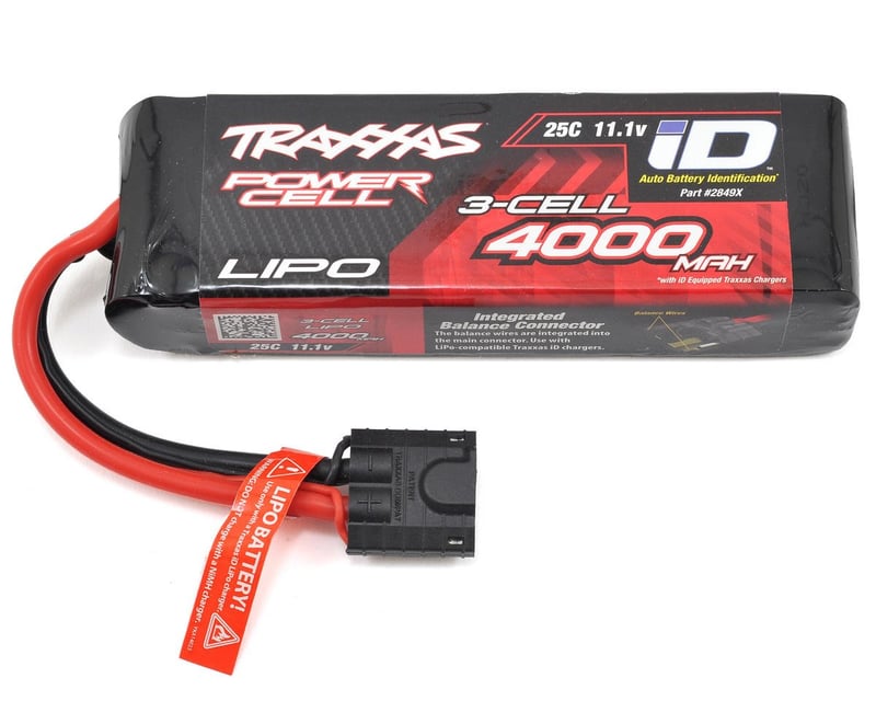 4000 mAh 11.1 Volt 3-Cell LiPo Battery