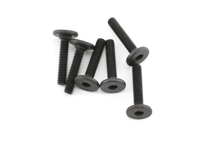 Flat-Head Machine Screws 3x15 mm (6)