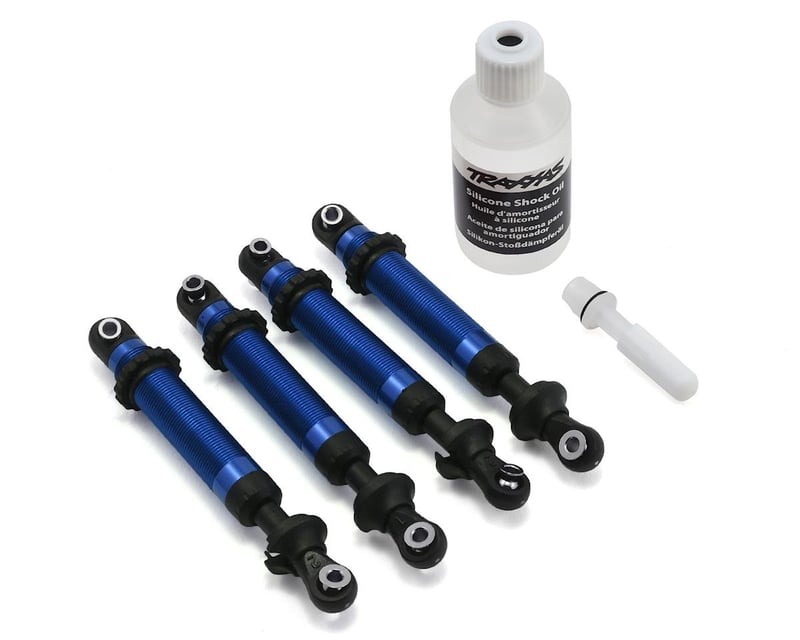 Long Blue Aluminum GTS Shocks (4)