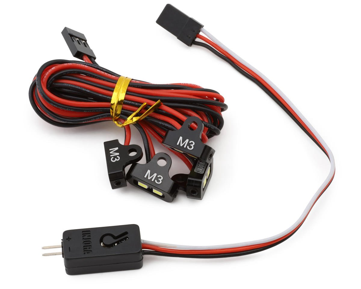 Injora 1/10 Rock Crawler LED Rock Light Kit (White) (4)