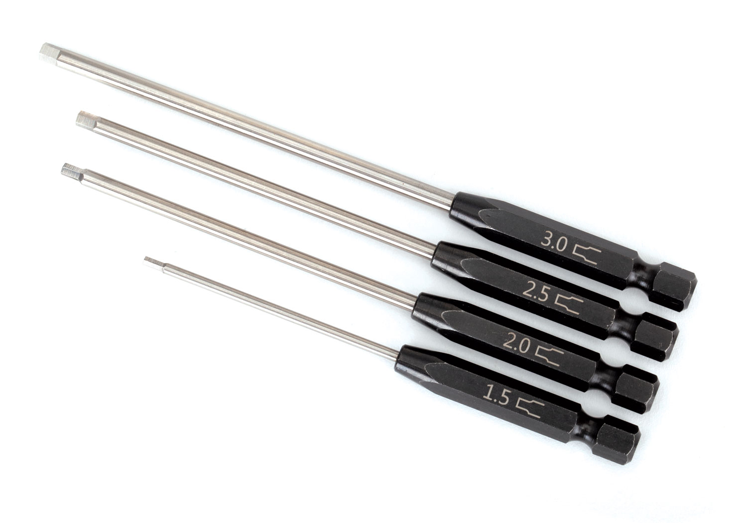 4-Piece Straight Hex Bit Set