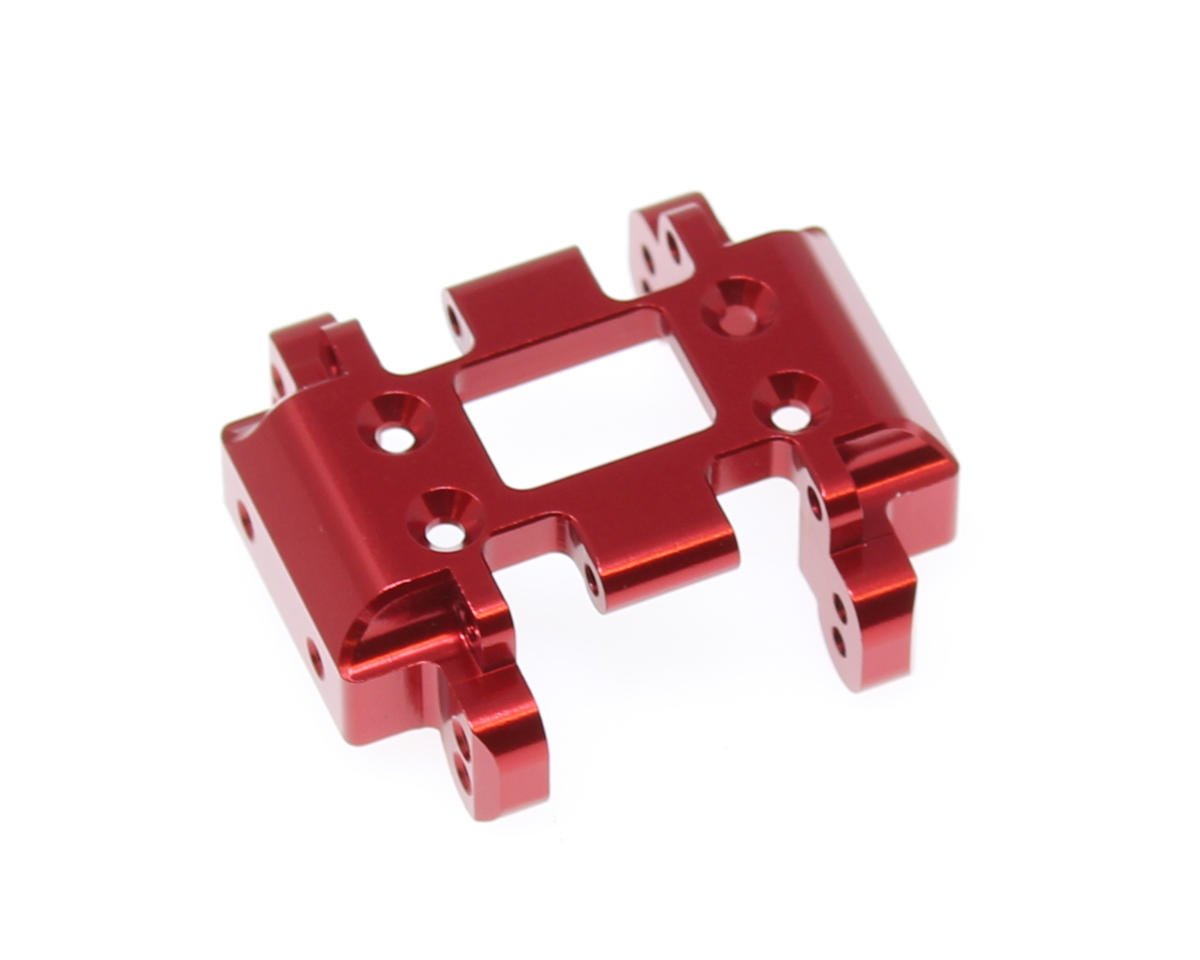 Redcat MT-18 Aluminum Center Skid Plate (Red)